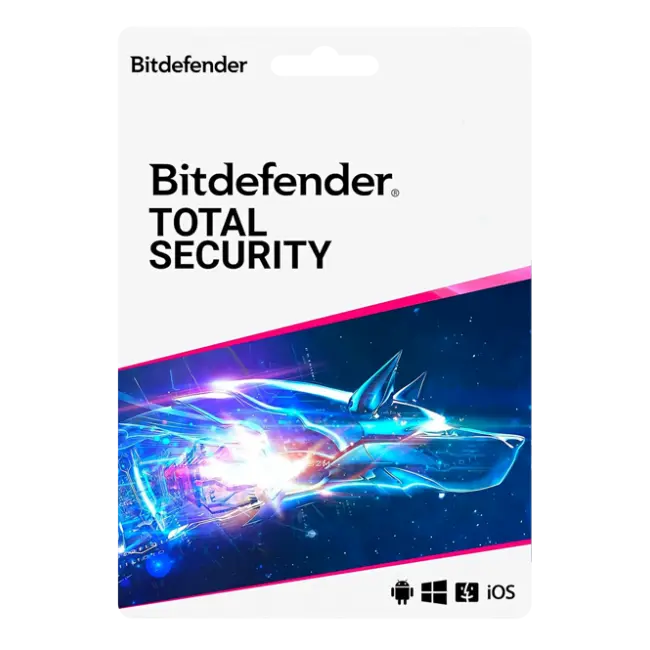 ANTIVIRUS BITDEFENDER TOTAL SECURITE 2025 - LICENCE 1 AN - 1P