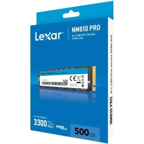 DISQUE DUR LEXAR M.2 NVMe 500GB