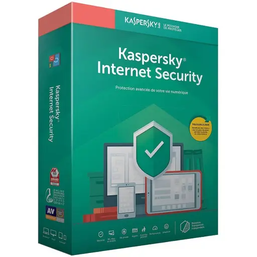 ANTIVIRUS KASPERSKY INTERNET SECURITY PLUS 2025 - LICENCE 1 AN - 1P